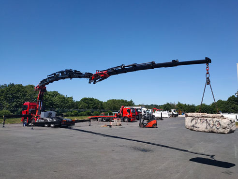 Grue de chargement Fassi