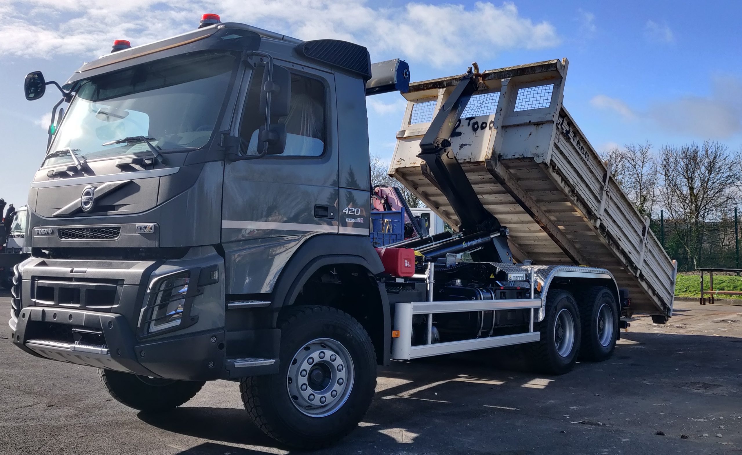 Bras de levage ampliroll Marrel