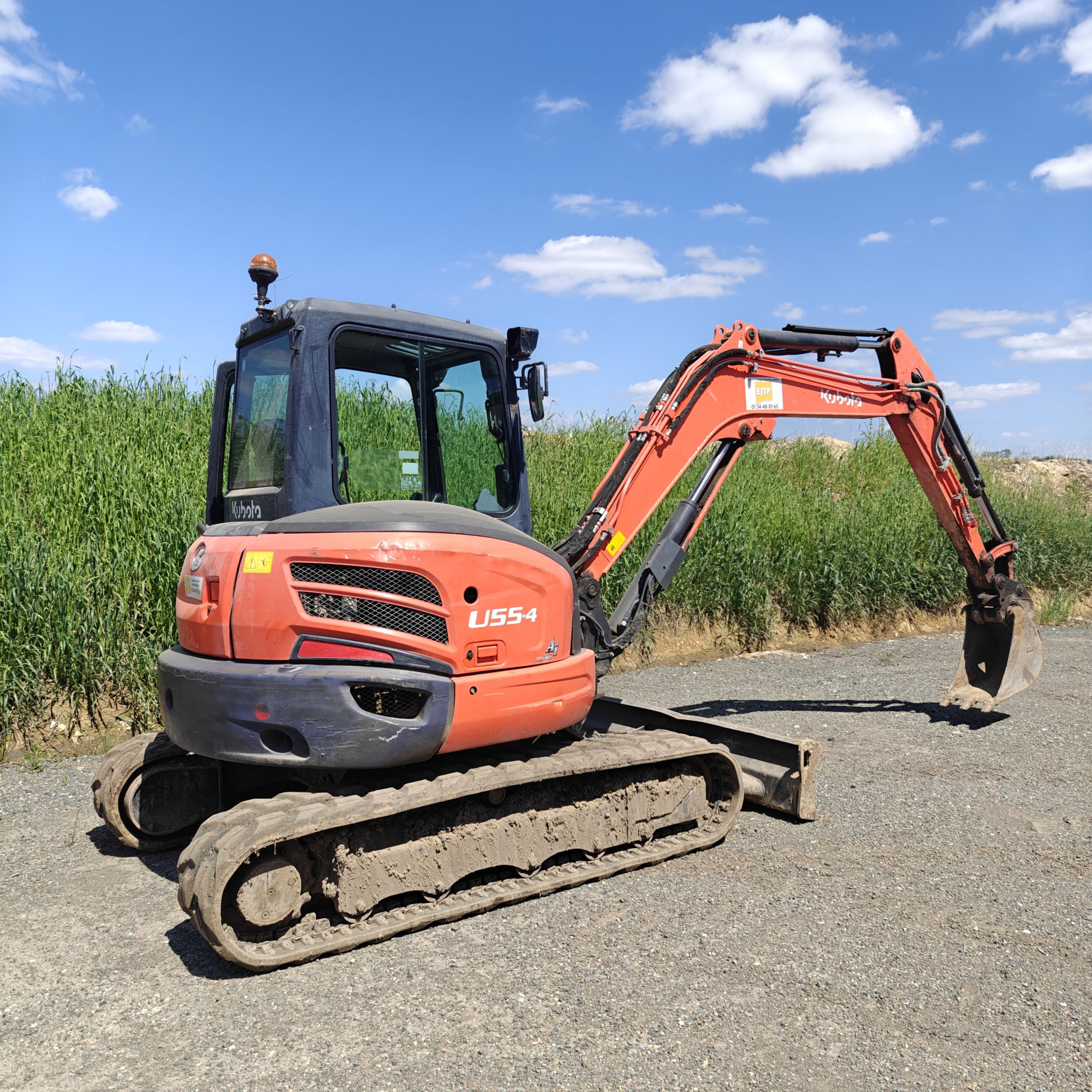 Mini pelle Kubota